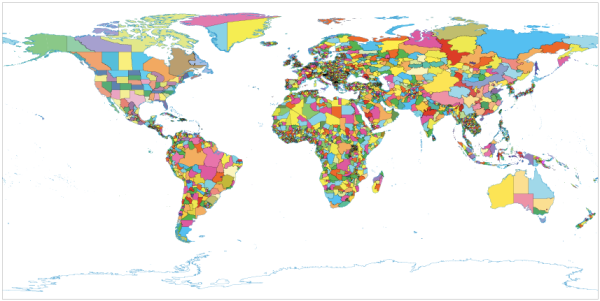 A good map of the world's administrative units