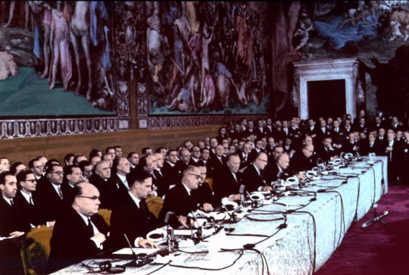 Treaty of Rome signed
