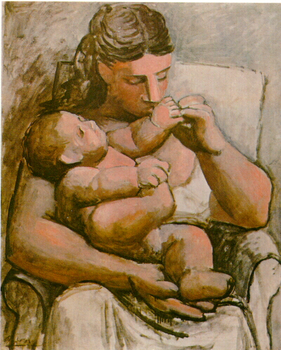nol art picasso mother and child 1921
