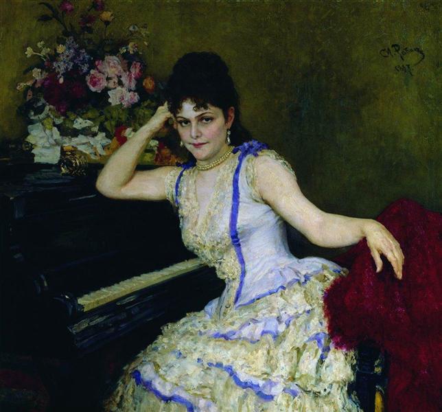 nol art repin sophie menter 1887