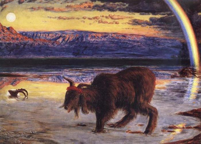 NOL art Holman Hunt the scapegoat